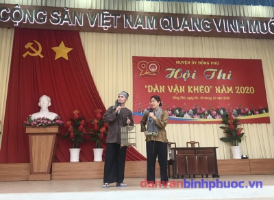 Phần thi tiểu phẩm “Lợi ích chung” của Liên chi bộ khối Kinh tế