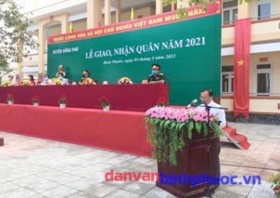 Khung cảnh ngày hội tòng quân nhập ngũ năm 2021