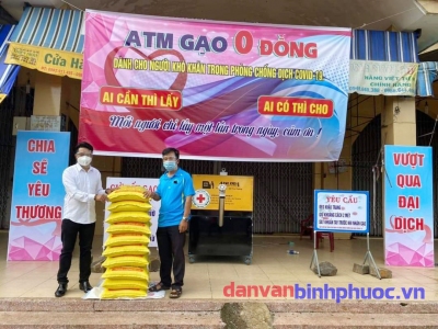 Mạnh thường quân hỗ trợ cho cây "ATM gạo 0 đồng"