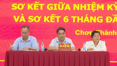 Sơ kết giữa nhiệm kỳ thực hiện Nghị quyết Đại hội MTTQ Việt Nam, nhiệm kỳ 2019 – 2024