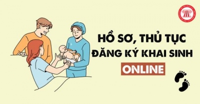 Hồ sơ, thủ tục đăng ký khai sinh online