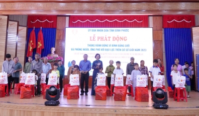 PHÁT ĐỘNG THÁNG HÀNH ĐỘNG VÌ BÌNH ĐẲNG GIỚI VÀ PHÒNG NGỪA, ỨNG PHÓ VỚI BẠO LỰC TRÊN CƠ SỞ GIỚI NĂM 2023