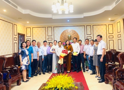 Lãnh đạo tỉnh gặp mặt đoàn đại biểu đi dự Đại hội Hội Nông dân Việt Nam lần thứ VIII, Nhiệm kỳ 2023-2028