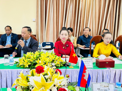 Chủ tịch UBMTTQVN tỉnh Bình Phước dự hội nghị sơ kết thực hiện Bản ghi nhớ với các tỉnh thuộc Vương quốc Campuchia