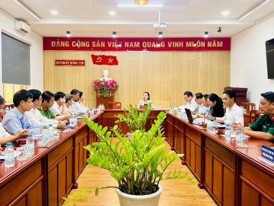 Toàn cảnh buổi làm việc