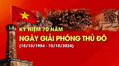 Kỷ niệm 70 năm Ngày Giải phóng Thủ đô (10/10/1954 - 10/10/2024)