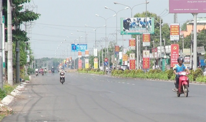 Một góc thị xã Nông thôn mới Phước Long