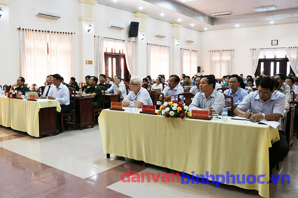 Đồng chí Nguyễn Văn Lợi - Ủy viên Trung ương Đảng, Bí Thư tỉnh ủy dự hội nghị tập huấn báo cáo viên cấp tỉnh