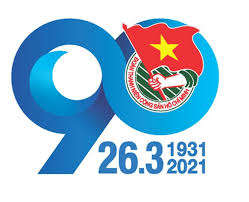 Biểu trưng (logo) tuyên truyền kỷ niệm 90 năm thành lập Đoàn. Nguồn Internet
