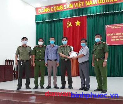 Lễ công bố, ra mắt mô hình phòng chống tội phạm cấp Thị xã tại Phường Phước Bình, Thị xã Phước Long