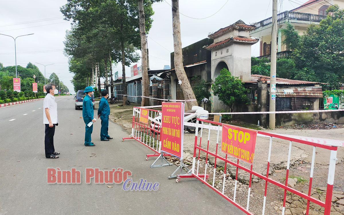 Các ổ dịch tại Tân Phú đã được phong tỏa