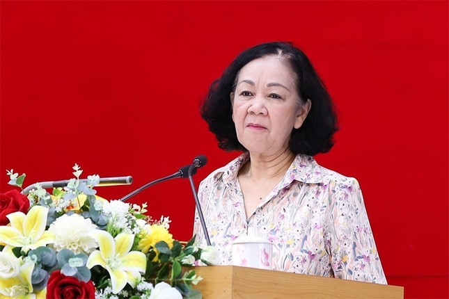 Đồng chí Trương Thị Mai - Thường trực Ban Bí thư