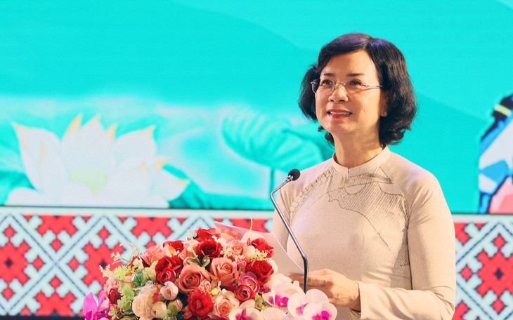 Đ/c Trần Tuyến Minh, UVBTV,  Phó chủ tịch UBND tỉnh phát biểu tại hội nghị