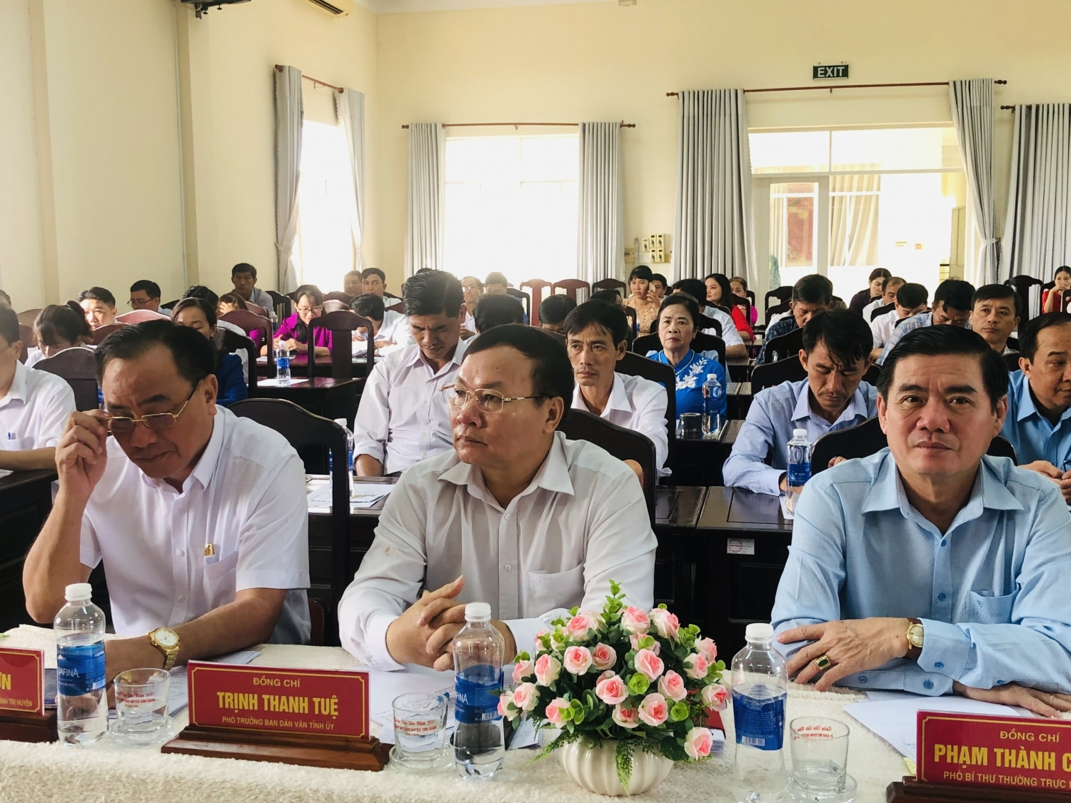 Đồng chí Trịnh Thanh Tuệ - Phó trưởng Ban Dân vận Tỉnh ủy tham dự Hội nghị
