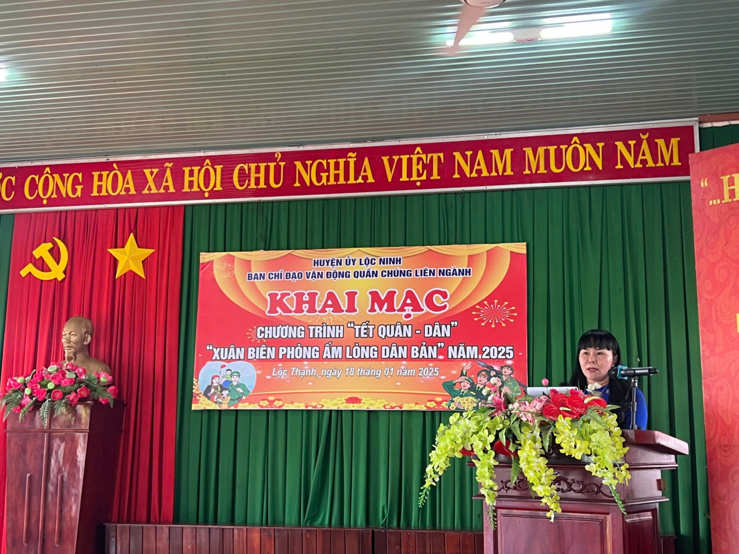 HỘI BẢO TRỢ NGƯỜI KHUYẾT TẬT - TRẺ MỒ CÔI  VÀ BỆNH NHÂN NGHÈO HUYỆN LỘC NINH VỚI HOẠT ĐỘNG  ĐỐI NGOẠI NHÂN DÂN NHÂN DỊP TẾT NGUYÊN ĐÁN ẤT TỴ 2025.